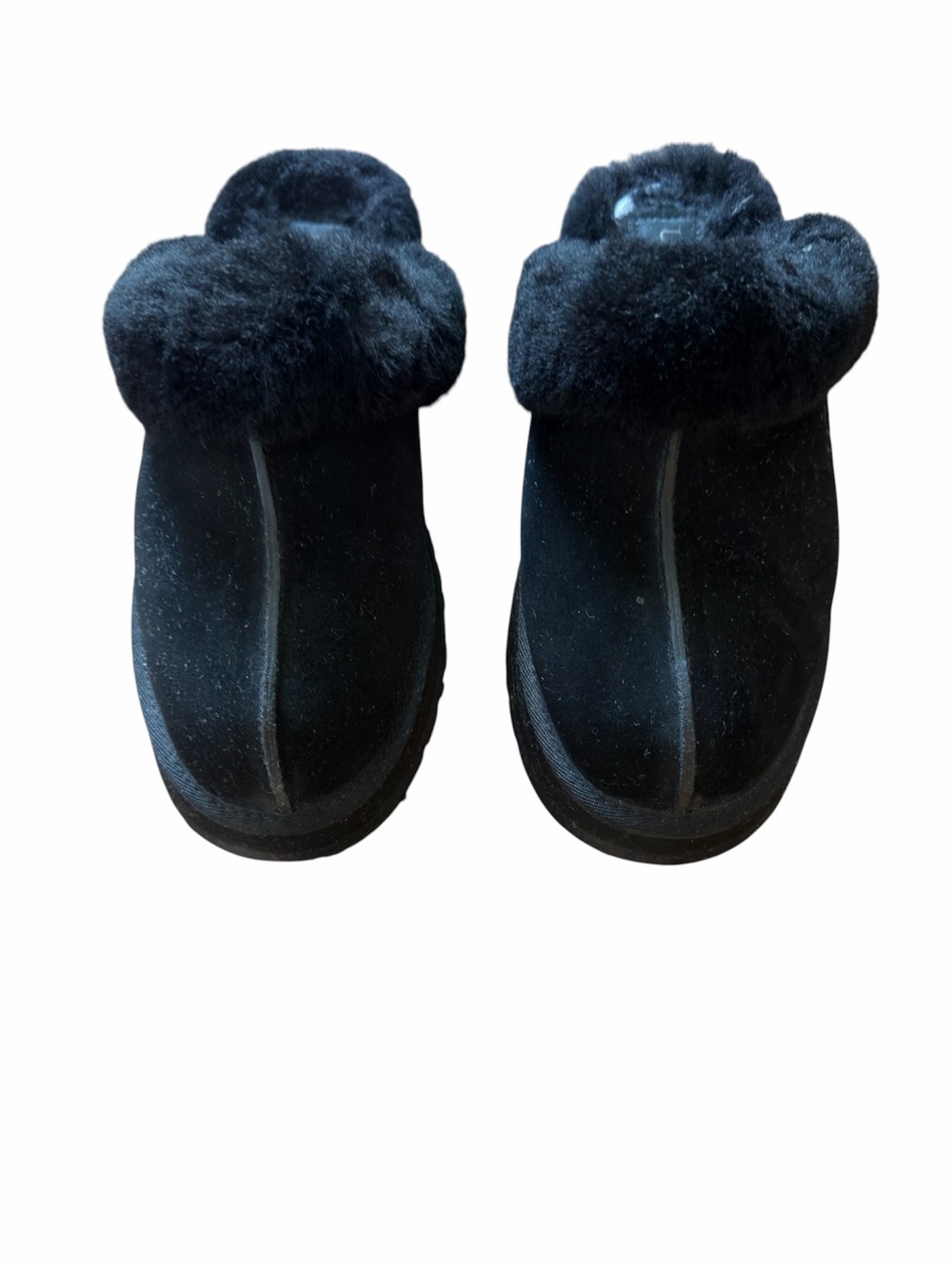 Women’s UGG Disquette Slippers Black Size US 8